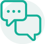 chat-circle-green