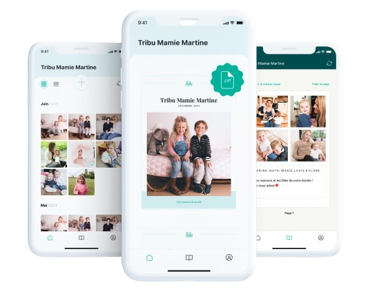 app album photo en ligne