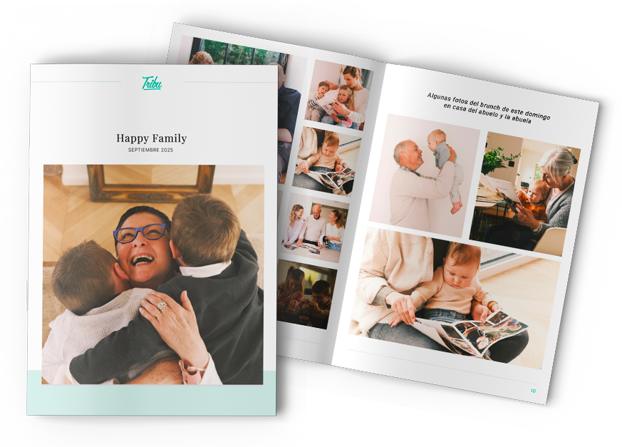 tribu cadeau journal grands-parents