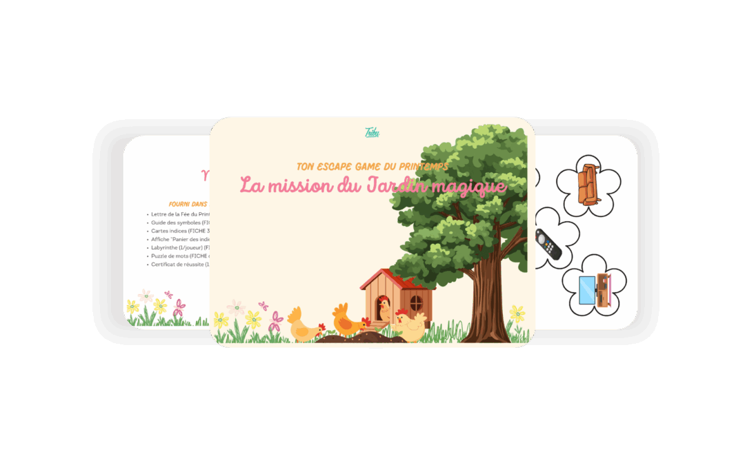 Escape Game de printemps à imprimer gratuitement – Tribu